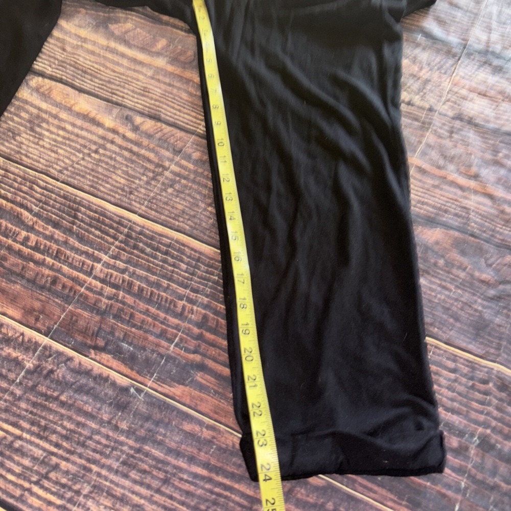 Michael Stars Anthropologie Black Tank Jumpsuit Size Small Black Ankle Crop - Picture 8 of 10